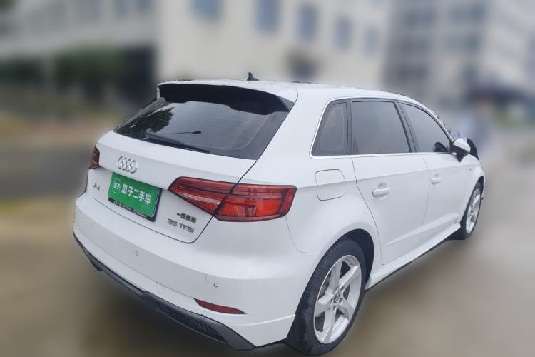 Used Audi A3 2020 Sportback 35 TFSI Fashion Edition China VI Emission Standard Rear Right 45 Deg