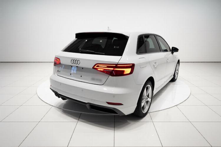 Used Audi A3 2020 Sportback 35 TFSI Fashion Edition China VI Emission Standard Rear Right 45 Deg