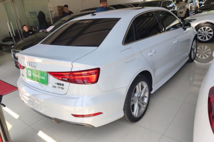 Used Audi A3 2020 Limousine 35 TFSI Fashion Edition China VI Emission Standard Rear Right 45 Deg