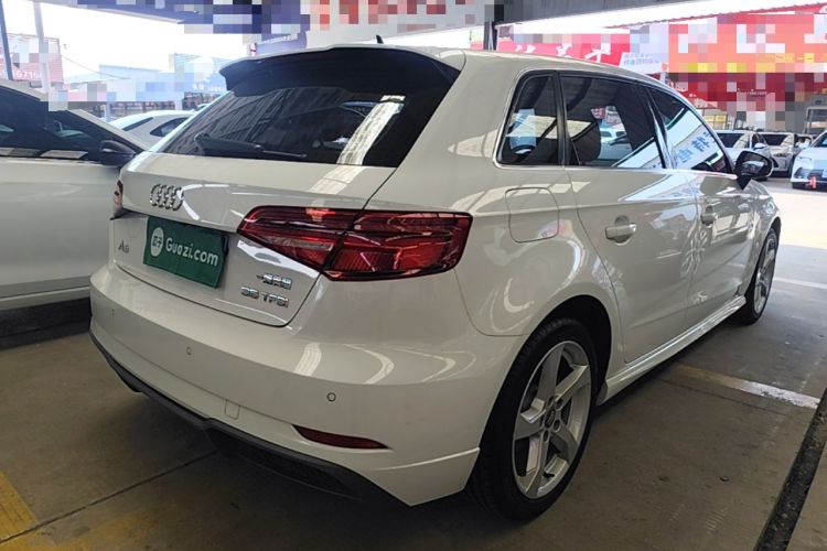 Used Audi A3 2020 Sportback 35 TFSI Fashion Edition China VI Emission Standard Rear Right 45 Deg
