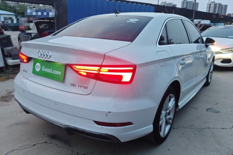 Used Audi A3 2020 Limousine 35 TFSI Fashion Edition China VI Emission Standard Rear Right 45 Deg