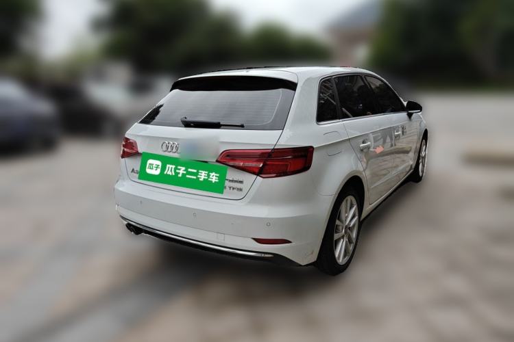 Used Audi A3 2020 Sportback 35 TFSI Ambition China VI Rear Right 45 Deg