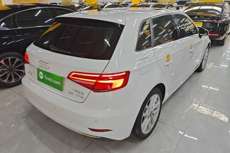 Used Audi A3 2020 Restyled Sportback 35 TFSI Entry-Level China VI Emission Standard Rear Right 45 Deg
