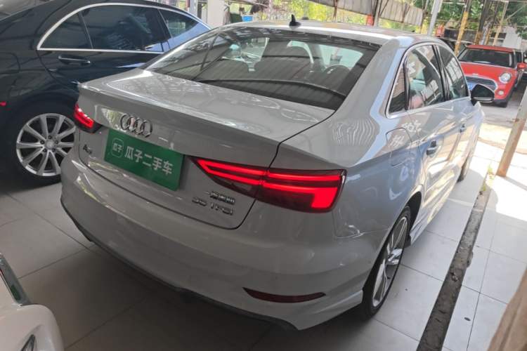 Used Audi A3 2020 Limousine 35 TFSI Fashion Edition China VI Emission Standard Rear Right 45 Deg