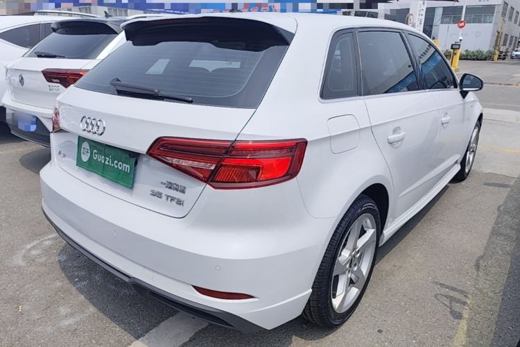 Used Audi A3 2020 Sportback 35 TFSI Fashion Edition China VI Emission Standard Rear Right 45 Deg