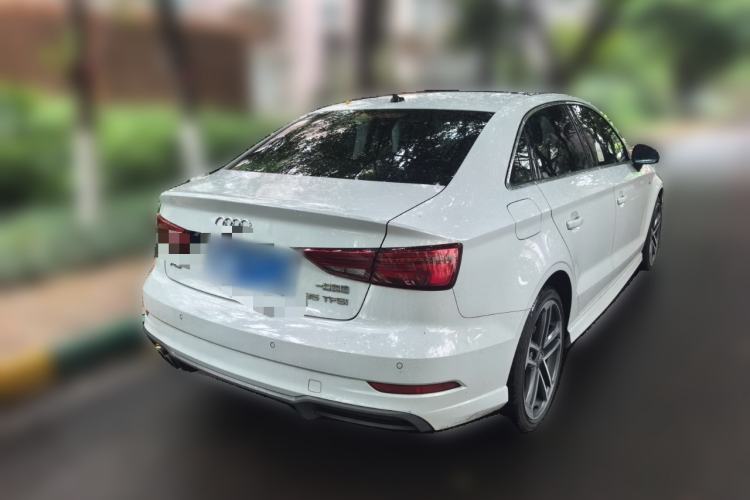 Used Audi A3 2020 Limousine 35 TFSI Sporty Version China VI Rear Right 45 Deg