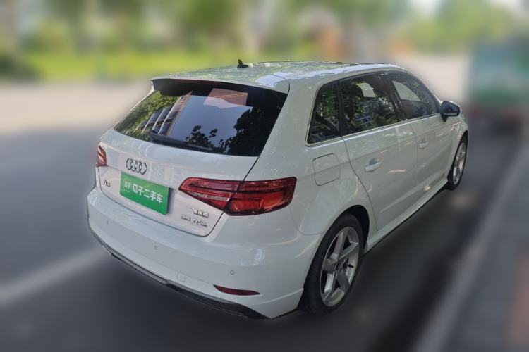 Used Audi A3 2020 Sportback 35 TFSI Fashion Edition China VI Emission Standard Rear Right 45 Deg