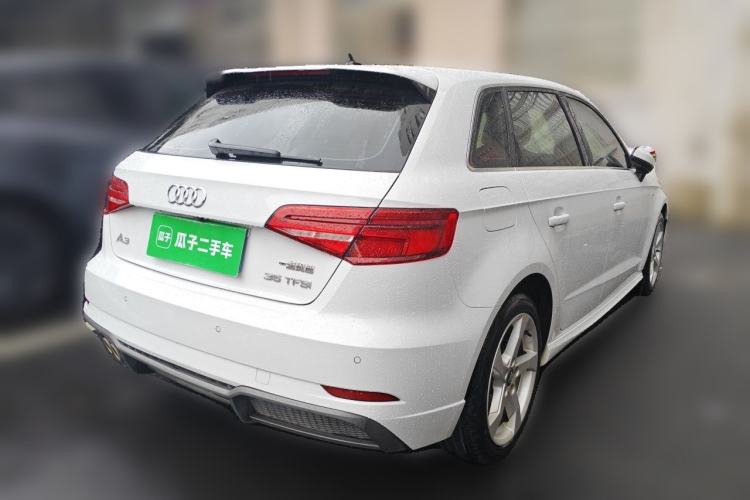 Used Audi A3 2020 Sportback 35 TFSI Fashion Edition China VI Emission Standard Rear Right 45 Deg
