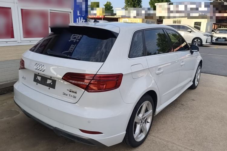Used Audi A3 2020 Sportback 35 TFSI Fashion Edition China VI Emission Standard Rear Right 45 Deg