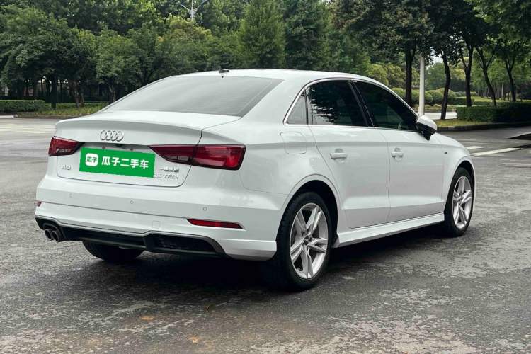 Used Audi A3 2020 Limousine 35 TFSI Fashion Edition China VI Emission Standard Rear Right 45 Deg
