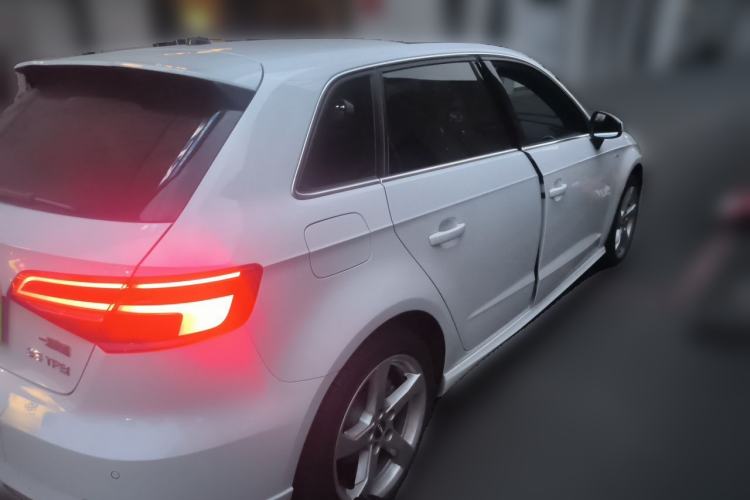 Used Audi A3 2020 Sportback 35 TFSI Fashion Edition China VI Emission Standard Rear Right 45 Deg