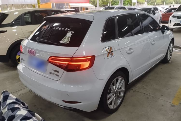 Used Audi A3 2020 Restyled Sportback 35 TFSI Entry-Level China VI Emission Standard Rear Right 45 Deg