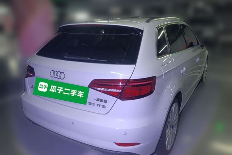Used Audi A3 2020 Sportback 35 TFSI Style Edition China VI Emission Standard Rear Right 45 Deg