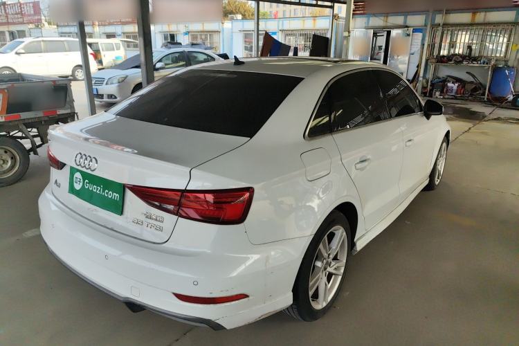 Used Audi A3 2020 Limousine 35 TFSI Fashion Edition China VI Emission Standard Rear Right 45 Deg