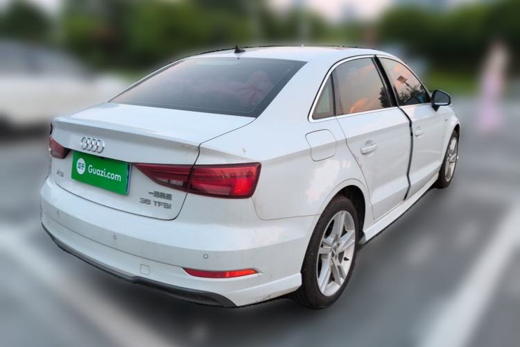 Used Audi A3 2020 Limousine 35 TFSI Fashion Edition China VI Emission Standard Rear Right 45 Deg