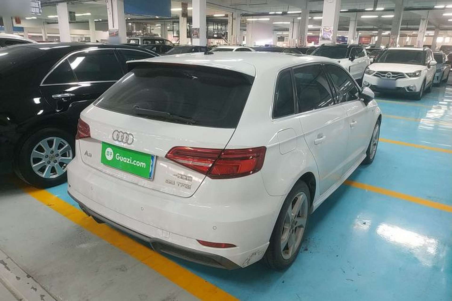 Used Audi A3 2020 Sportback 35 TFSI Fashion Edition China VI Emission Standard Rear Right 45 Deg