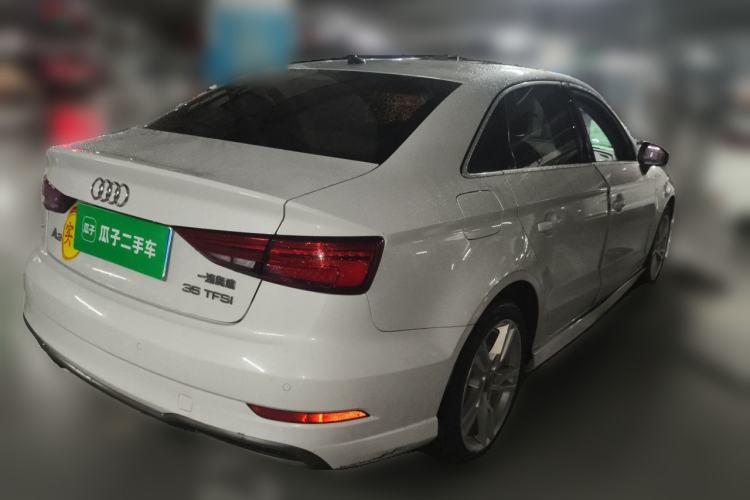 Used Audi A3 2020 Limousine 35 TFSI Fashion Edition China VI Emission Standard Rear Right 45 Deg