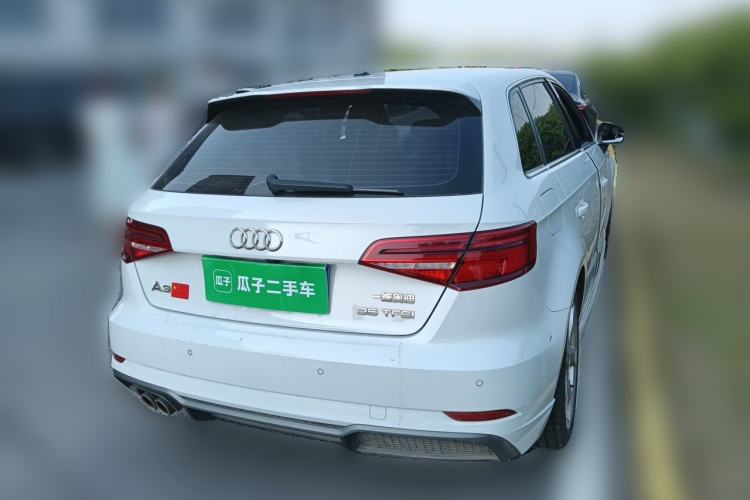 Used Audi A3 2020 Sportback 35 TFSI Fashion Edition China VI Emission Standard Rear Right 45 Deg