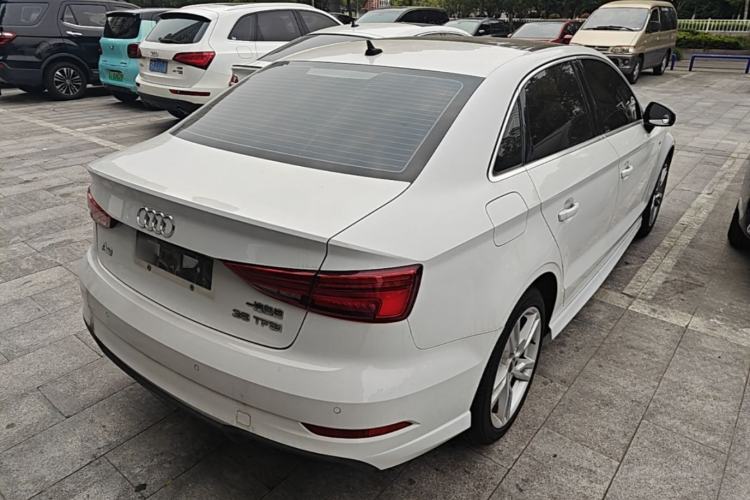 Used Audi A3 2020 Limousine 35 TFSI Fashion Edition China VI Emission Standard Rear Right 45 Deg