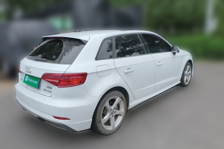 Used Audi A3 2020 Sportback 35 TFSI Fashion Edition China VI Emission Standard Rear Right 45 Deg