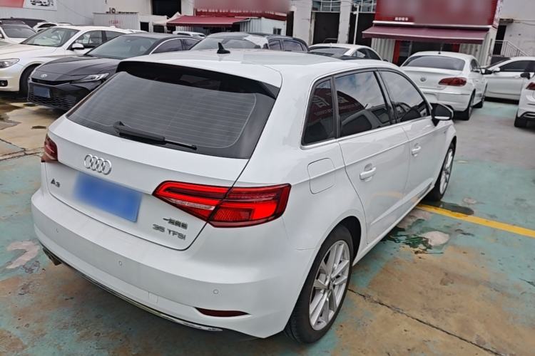 Used Audi A3 2020 Restyled Sportback 35 TFSI Entry-Level China VI Emission Standard Rear Right 45 Deg