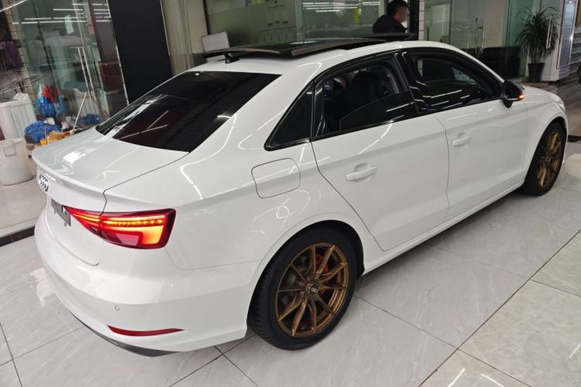 Used Audi A3 2020 Restyled Limousine 35 TFSI Ambition Version China VI Rear Right 45 Deg