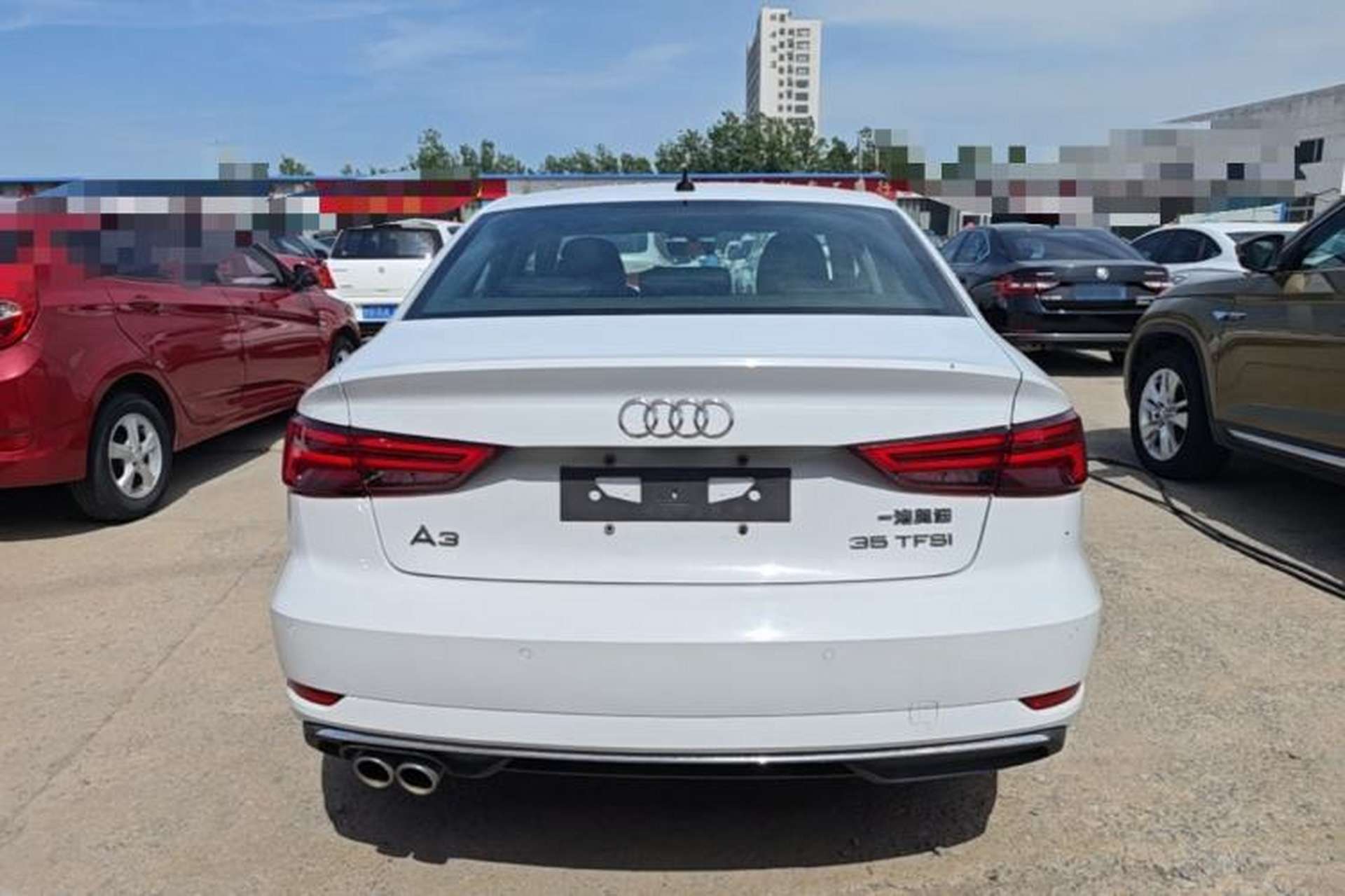 Used Audi A3 2020 Restyled Limousine 35 TFSI Ambition Version China VI Rear