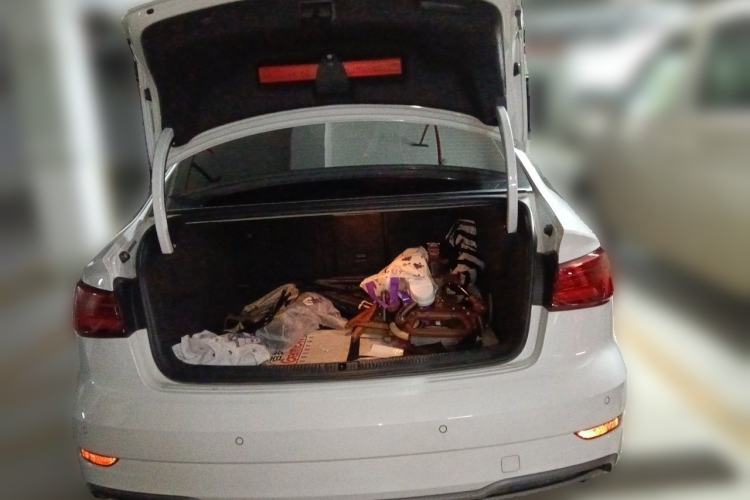 Used Audi A3 2020 Limousine 35 TFSI Fashion Edition China VI Emission Standard Trunk