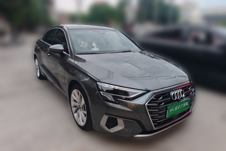 Used Audi A3 2021 A3L Limousine 35 TFSI Fashionable and Elegant Model Front Right 45 Deg