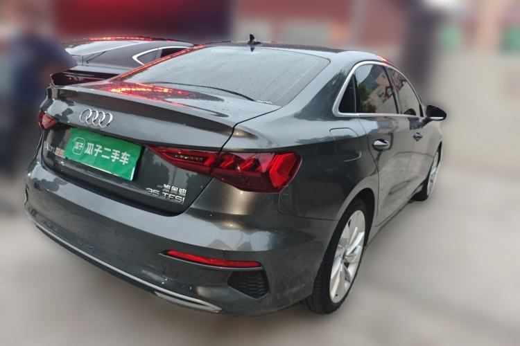 Used Audi A3 2021 A3L Limousine 35 TFSI Fashionable and Elegant Model Rear Right 45 Deg