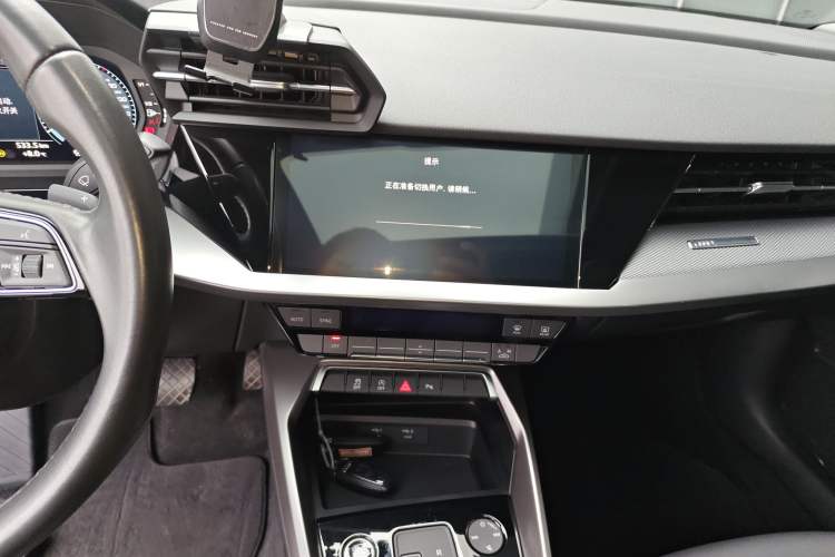 Used Audi A3 2021 A3L Limousine 35 TFSI Fashionable and Elegant Model Audio And AC Panel