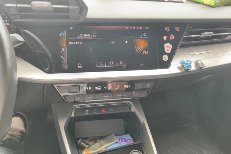 Used Audi A3 2021 Sportback 35 TFSI Stylish and Elegant Model Audio And AC Panel
