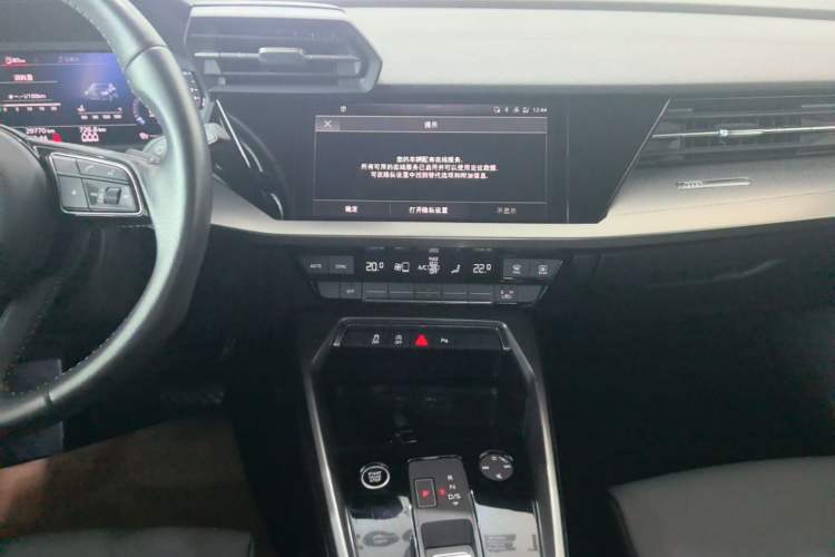 Used Audi A3 2021 Sportback 35 TFSI Fashionable Sports Model Audio And AC Panel