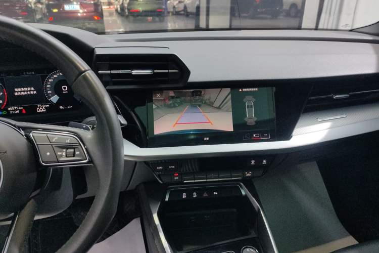Used Audi A3 2021 Sportback 35 TFSI Stylish and Elegant Model Audio And AC Panel