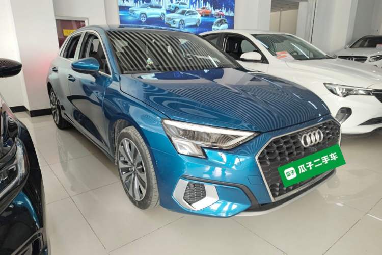 Used Audi A3 2021 Sportback 35 TFSI Ambition Style Edition Front Right 45 Deg