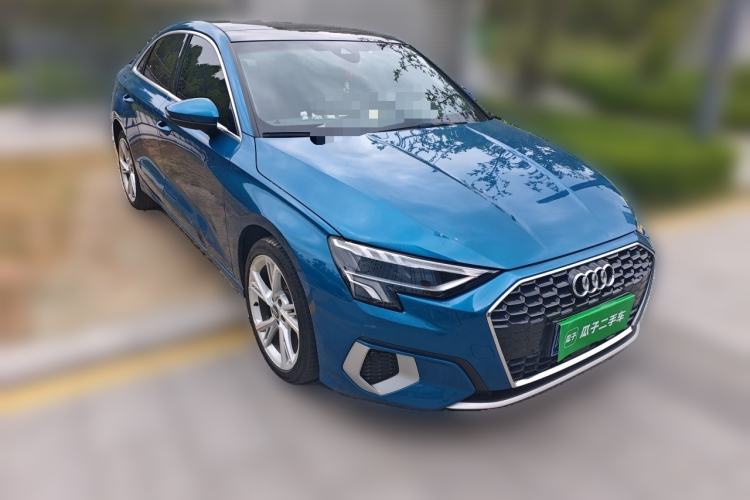 Used Audi A3 2021 A3L Limousine 35 TFSI Fashionable and Elegant Model Front Right 45 Deg