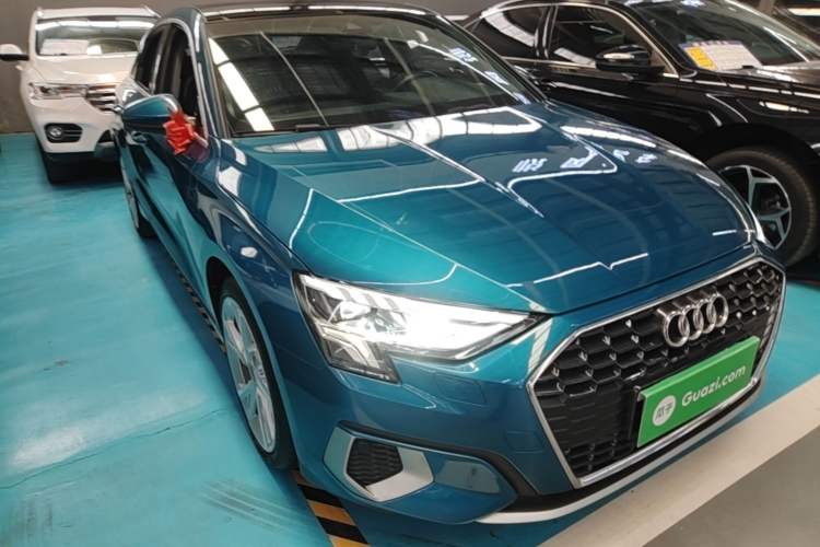 Used Audi A3 2021 A3L Limousine 35 TFSI Fashionable and Elegant Model Front Right 45 Deg