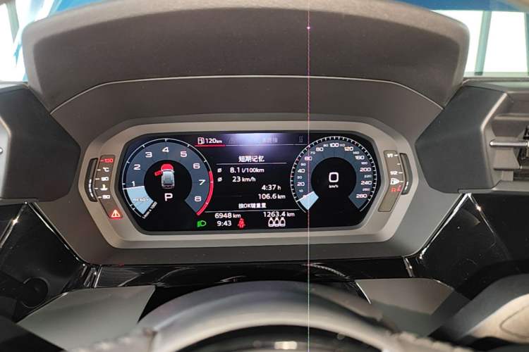 Used Audi A3 2021 Sportback 35 TFSI Stylish and Elegant Model Instrument Cluster