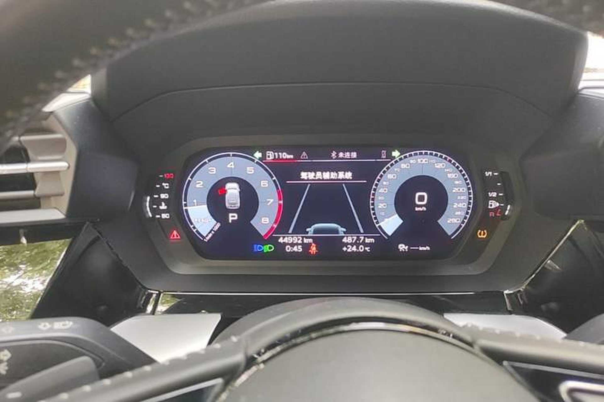 Used Audi A3 2021 Sportback 35 TFSI Fashionable Sports Model Instrument Cluster