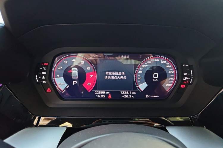 Used Audi A3 2021 Sportback 35 TFSI Fashionable Sports Model Instrument Cluster