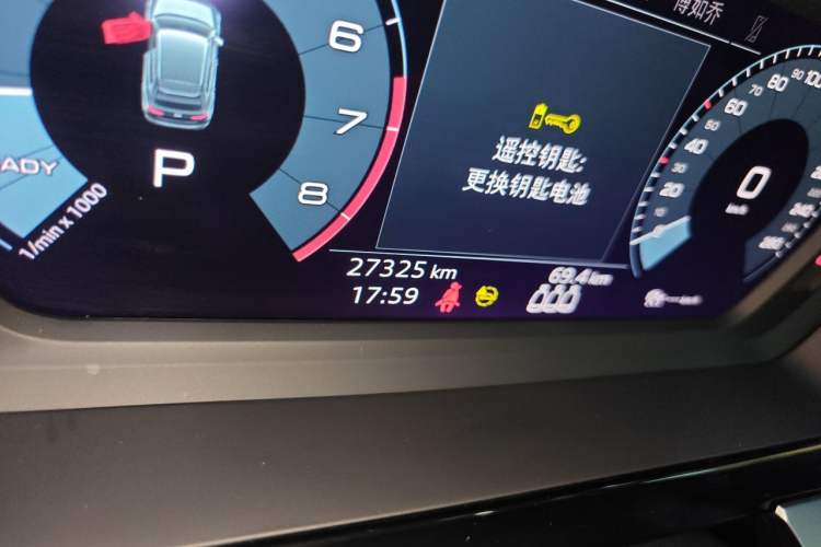 Used Audi A3 2021 Sportback 35 TFSI Fashionable Sports Model Odometer Close Up