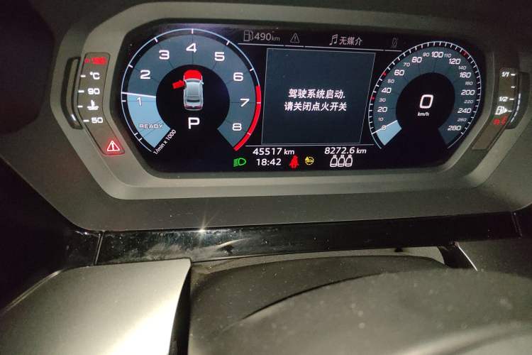 Used Audi A3 2021 A3L Limousine 35 TFSI Progressive Sport Edition Odometer Close Up