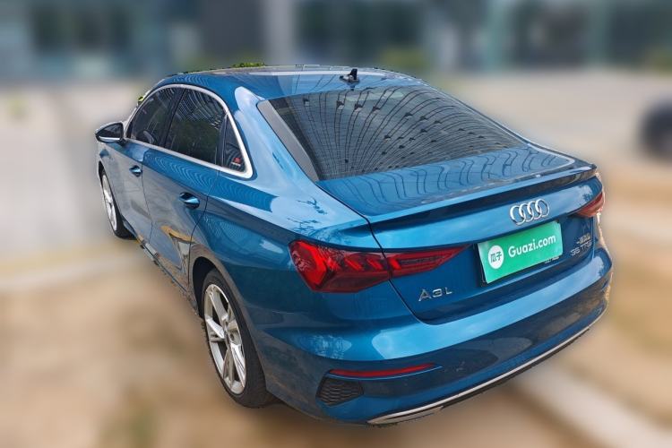 Used Audi A3 2021 A3L Limousine 35 TFSI Fashionable and Elegant Model Rear Left 45 Deg