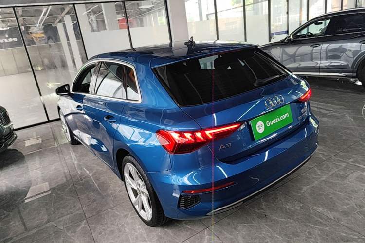 Used Audi A3 2021 Sportback 35 TFSI Stylish and Elegant Model Rear Left 45 Deg