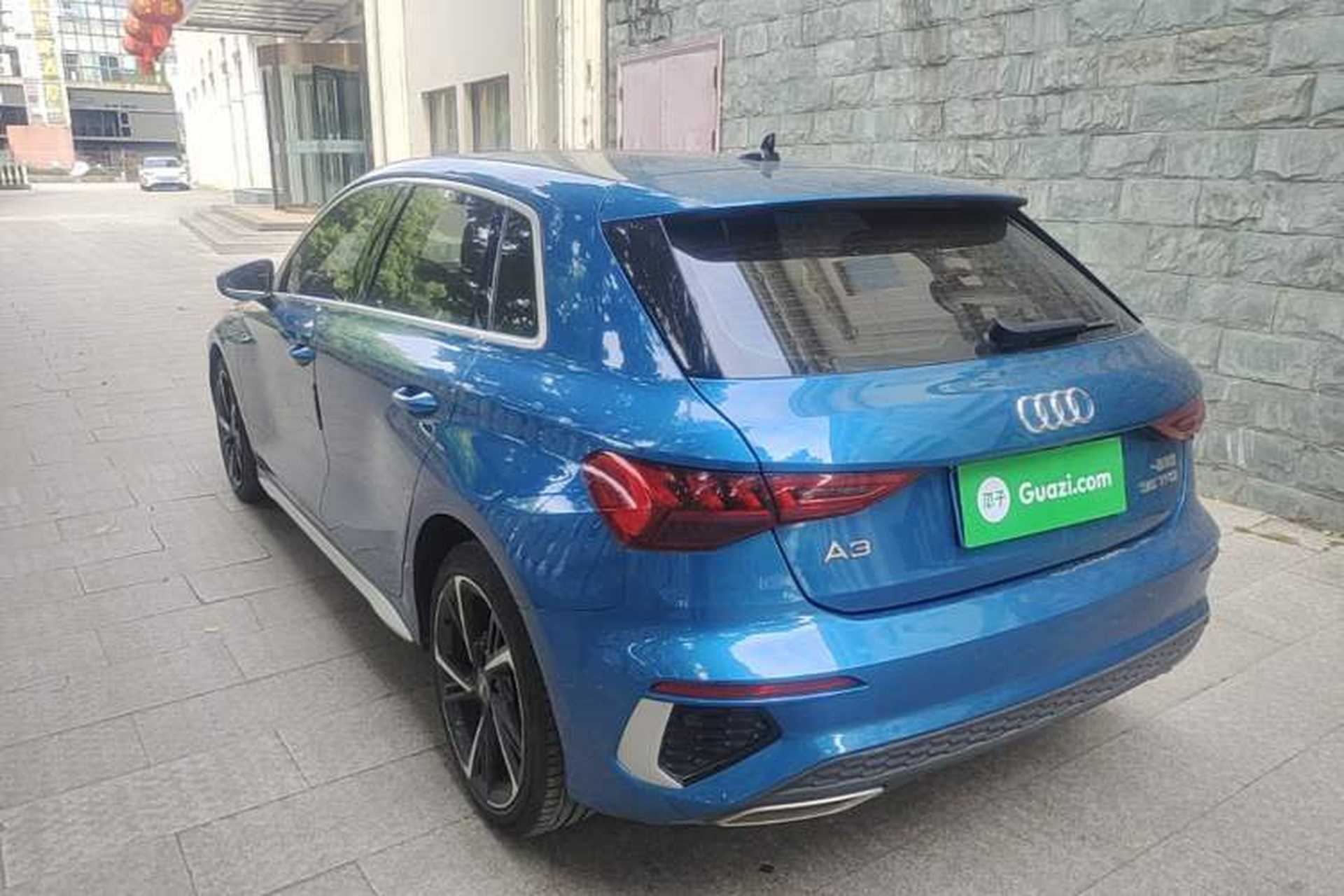 Used Audi A3 2021 Sportback 35 TFSI Fashionable Sports Model Rear Left 45 Deg