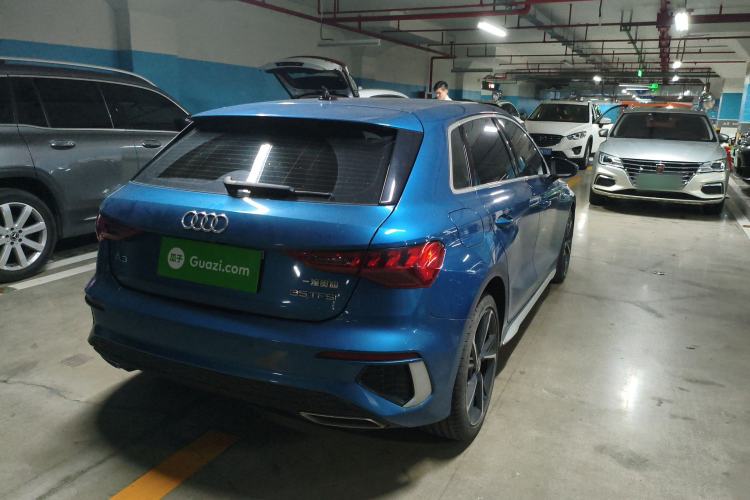 Used Audi A3 2021 Sportback 35 TFSI Fashionable Sports Model Rear Right 45 Deg