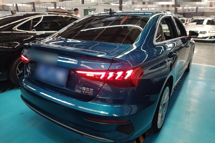 Used Audi A3 2021 A3L Limousine 35 TFSI Fashionable and Elegant Model Rear Right 45 Deg