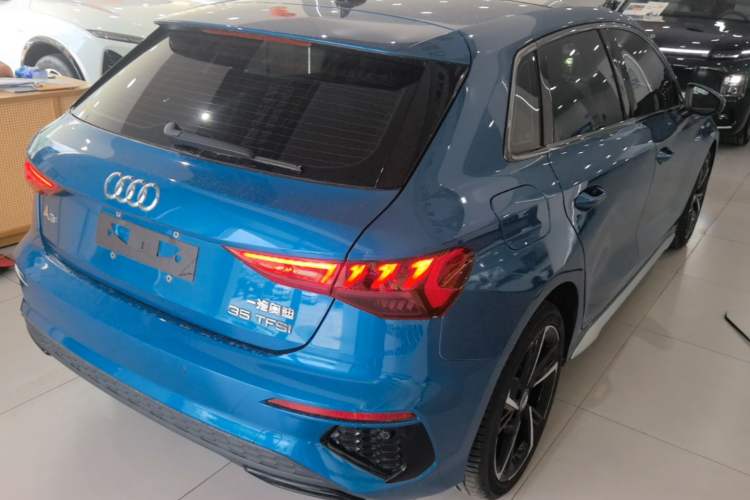 Used Audi A3 2021 Sportback 35 TFSI Fashionable Sports Model Rear Right 45 Deg