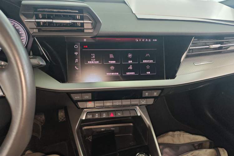 Used Audi A3 2021 A3L Limousine 35 TFSI Luxury Sport Edition Audio And AC Panel