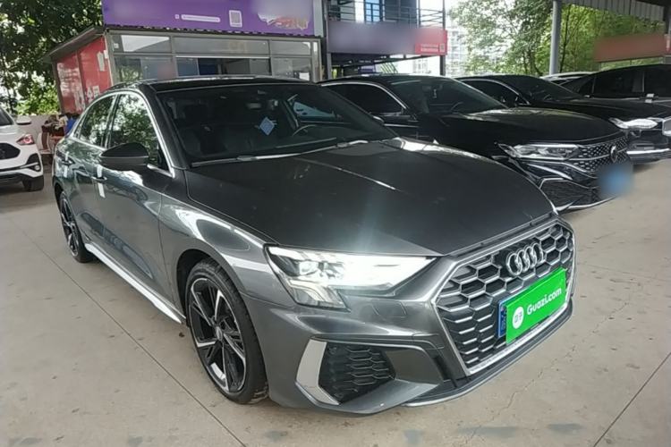 Used Audi A3 2021 A3L Limousine 35 TFSI Fashion Sport Model Front Right 45 Deg